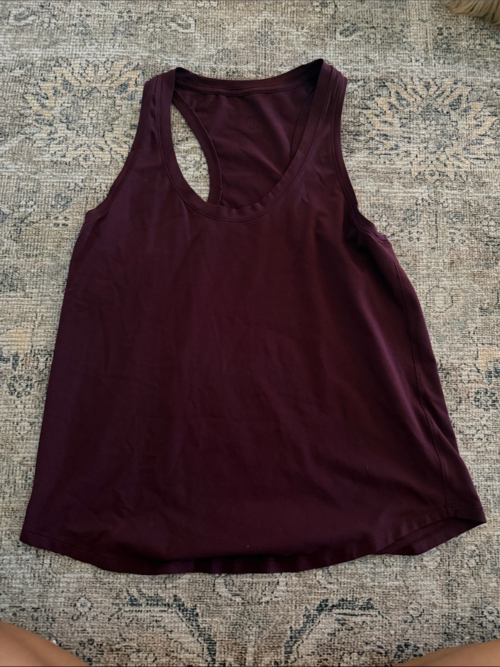 Lululemon Women's Racerback Tank Top - Burgundy